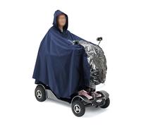 Chubasquero Poncho Impermeable Universal for Scooter de Movilidad for Personas Mayores, con Capucha y Funda Impermeable for Silla de Ruedas, for Bicicleta eléctrica y Ciclismo. Poncho Lluvia(Style 2)