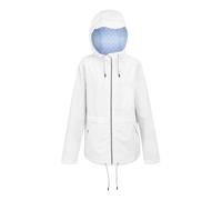 Regatta Chaqueta Bayletta II impermeable para mujer, blanco, 38