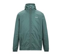 Regatta Chaqueta impermeable Pack-It III para hombre, resistente al viento y transpirable, plegable