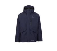 Trespass Chaqueta impermeable Corvo para hombre, azul marino, XL