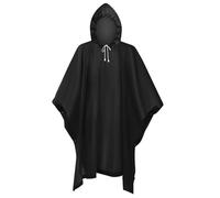 Chubasqueros Impermeable, Poncho Impermeable, Poncho de Lluvia Ligero Transpirable Multifuncional, con Capucha, Adecuado para Senderismo, Ciclismo, Camping y Viajes, para Mujeres y Hombres