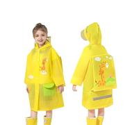 Chubasqueros impermeables para niños, poncho de lluvia para niñas y niños, chaqueta de lluvia ligera para niños, ropa de lluvia ligera, bonita capa impermeable para ciclismo al aire libre, senderismo