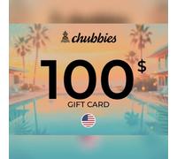 Chubbies Gift Card 100 USD Key - UNITED STATES