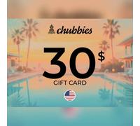 Chubbies Gift Card 30 USD Key - UNITED STATES