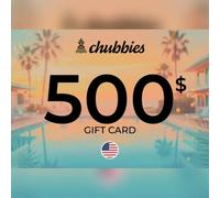 Chubbies Gift Card 500 USD Key - UNITED STATES