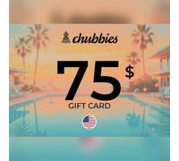 Chubbies Gift Card 75 USD Key - UNITED STATES