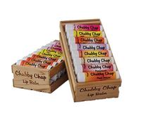 Chubby Chap Stick - Bálsamo de labios grande con diseño de chapa natural