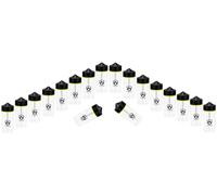 Chubby Gorilla 200ml con escala de medición V3 Pet Unicorn botella vacía + tapón negro - set de 20