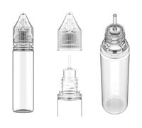 Chubby Gorilla 20ml V3 Pet Unicorn botella vacía transp. + tapón transparente