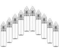 Chubby Gorilla V3 Pet Unicorn - Botella vacía con tapa transparente (10 unidades, 20 ml)