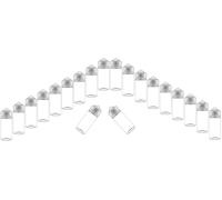 Chubby Gorilla V3 Pet Unicorn - Botella vacía transparente con tapa transparente (100 ml, 20 unidades)