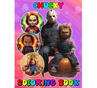 Chuc-ky's Nightmares Coloring Book Creepy: A Jumbo Coloring for Kids Ages 4-7,8-12, Girls, and Adults | With +50 High Quality Coloring Pages for Stress Relief and Relaxation