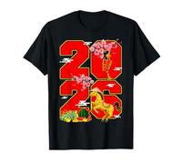 Chuc Mung NAM Moi Xuan Binh NGO Happy Tet 2026 Caballo Niños Camiseta