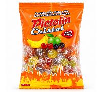 Chuchelandia- Caramelos Pictolín Cristal | Bolsa de 1 kg (290 uds. aprox.) | Caramelos Surtidos de Frutas y Cola, Golosinas, Chuches y Dulces Individuales