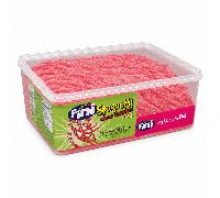 Chuchelandia-Regaliz Espaguetis sabor Fresa Ácido FINI | Paquete de 200 Unidades | Golosinas con Pica Pica Sabor Fresa, Lenguas fini sin gluten