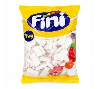 Chuchelandia-Regaliz Ladrillos Blokis Nata Fresa Fini | Bolsa de1KG | Regaliz Relleno de Fresa y Nata | Gominolas Blanditas para Candy Bar y Mesas Dulces