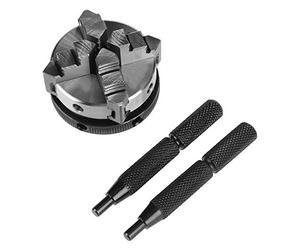 Chuck 50 mm mini 4 mordaza reversible autocentrante M14 montaje de rosca torno mandril manual K02-50