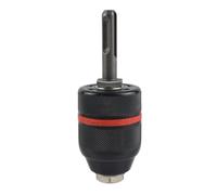 Chuck Adapter - Alloy 11.6x4.3cm | Drill Adapter, Fast Change Self-Locking Keyless Chuck | 1.5-13mm Drill Tool Attachment For Electric Drills Power Tool Use