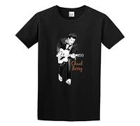 Chuck Berry Guitar Legend Rock N' Roll Retro 243 O-Neck 100% Cotton Short Sleeve Unisex T-Shirt S