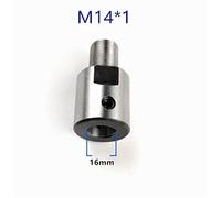 Chuck conectando la barra M14 * 1 adecuado for K01-50/63 k02-50 Mini torno Cnc Máquina de piezas banco chuck Taladrado Fresado(Connecting rod 16mm)