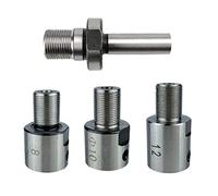 Chuck conectando la barra M14 * 1 adecuado for K01-50/63 k02-50 Mini torno Cnc Máquina de piezas banco chuck Taladrado Fresado(K01 63 Chuck)