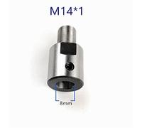 Chuck conectando la barra M14 * 1 adecuado for K01-50/63 k02-50 Mini torno Cnc Máquina de piezas banco chuck Taladrado Fresado(Connecting rod 8mm)