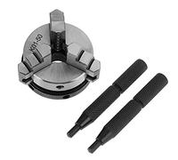 Chuck de alta precisión K01-50 / K02-50 3-MAYA MANUAL DE 4 JAW MANUAL MANUAL DE AGENTORIO ATECTURACIÓN M14 Montaje en rosca de 50 mm Mini Metal Torpe Chuck con 2 bloqueo de bloqueo ( Color : K01 50 )