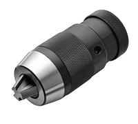 Chuck de taladro sin llave for sujeción autocriminante B12 B16 B18 B22 Torno eléctrico Bits CHUCK ARBOR Taladrado Fresado(B16(1MM-13MM))