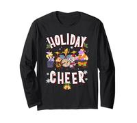 Chuck E. Cheese Christmas Holiday Cheer Group Shot Manga Larga