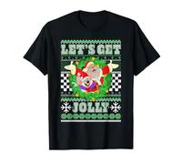 Chuck E. Cheese Christmas Let's Go Jolly Ugly Sweater Camiseta