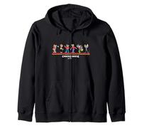 Chuck E. Cheese EST. 1977 Chuck E. Designs Through The Years Sudadera con Capucha