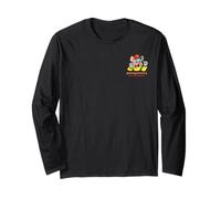 Chuck E. Cheese's Where A Kid Can Be A Kid Retro Pocket Logo Manga Larga