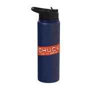 Chuck Logo Stainless Steel Insulated Water Bottle