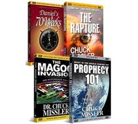 Chuck Missler Prophecy DVD Set Bundle: Daniel's 70 Weeks, Magog Invasion, The Rapture, and Prophecy 101