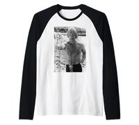 Chuck Norris Actor Walker Texas Ranger Camino del Dragón Camiseta Manga Raglan