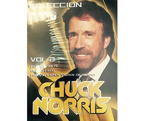 Chuck Norris Vol 2 Fuerza Siete + Duelo Final + Los Valientes Visten de Negro 3 DVD