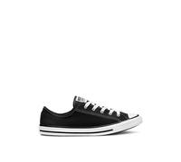 Converse Chuck Taylor All Star Dainty: comodidad increíble Canvas Zapatillas Corte Bajo para Mujeres en Negro/blanco, Talla EU 36 Negro/blanco EU 36