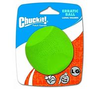 Chuckit 20130 Erratic Ball Large, 1 Pelota para Perros Compatible con el Lanzador, L