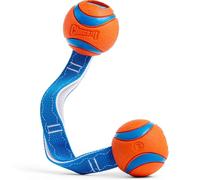 Chuckit Ultra Tirador Duo Duradero Goma Juego Pelota Traer para Perros Cachorro