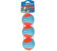 Chuckit Amphibous Flotante Pelotas para Perros Naranja 3 Piezas Traer Juguete