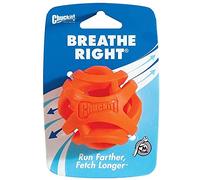 Chuckit! Breathe Right Fetch Ball Medium - Pelota de Lanzamiento para Perros - Paquete Doble - 1 Pieza
