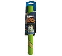 Chuckit! - MAX Glow Ultra Fetch - Asta fosforescente para Perros - Asta Robusta y Duradera para Perros - Brilla en la Oscuridad - Mejora la simpatía - Talla única - Diámetro 28 x 3 x 2,5 cm