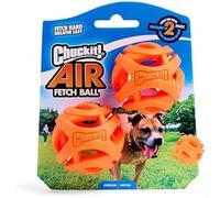 Chuckit Pelotas De Juguete Para Perros Breathe Right Fetch Ball Medium 2 Pk