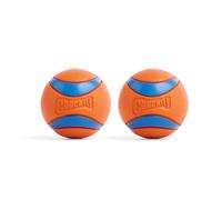 Chuckit! Pelotas para perros Ultra Ball Medium – Goma, visibles, rebotan y flotan – Pack de 2