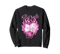 Chucky and Tiffany Till Death Flaming Heart Sudadera