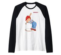 Chucky Baseball Swing Mayhem Camiseta Manga Raglan