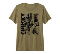 Chucky Collage of Chaos Camiseta Premium