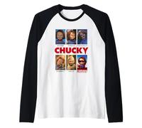 Chucky Days of The Week Moods Camiseta Manga Raglan