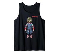 Chucky Full Body Damaged Doll Camiseta sin Mangas