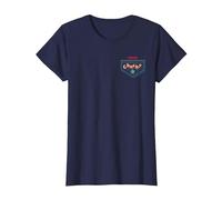 Chucky Good Guys Overalls Pocket Hit Camiseta, Mujer, Azul Marino, S